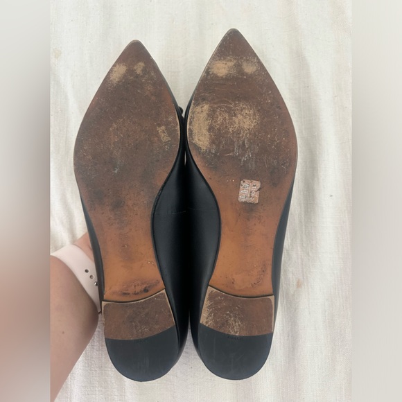 Coach Leather Flat With Floral Applique Size 9.5 - Picture 5 of 6